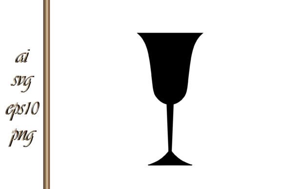 Doodle Wine Glass Wedding Toast Drink: A Playful Design Asset