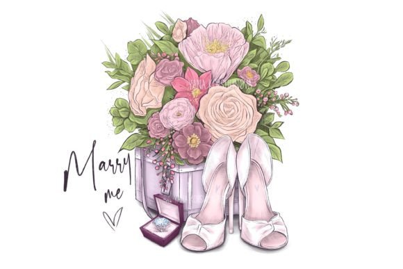 Elegant Wedding Clipart for Stunning DIY Projects