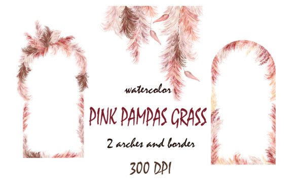 Embrace Bohemian Romance with Pampas Grass Borders