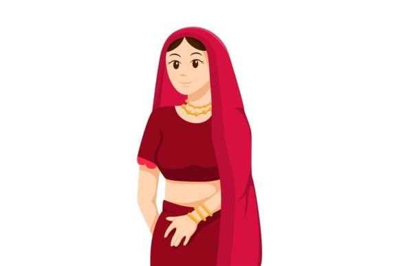 Timeless Elegance: Designing with Indian Wedding Character Illustrations