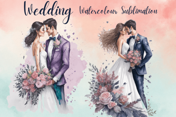Wedding Watercolour Sublimation Clipart: A Designer's Guide